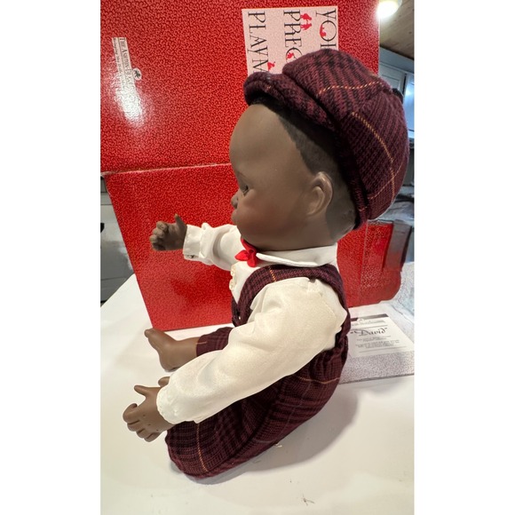 Ashton Drake Galleries David Yolanda's Precious Playmates Porcelain Doll - Picture 13 of 14